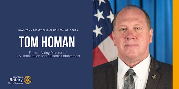 Tom Homan, Former Acting Director, U.S. Immigration and Customs Enforcement